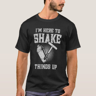 Alcohol Drink Mixology Bartending Mixologist T-Shirt