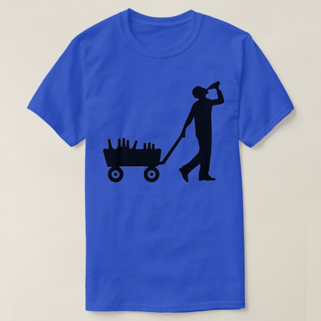 Alcohol drinking T-Shirt (Design Front)