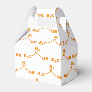 Alcohol Ethanol Molecular Chemical Formula Favour Box