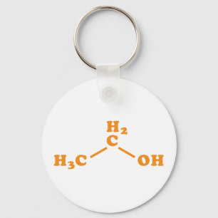 Alcohol Ethanol Molecular Chemical Formula Key Ring