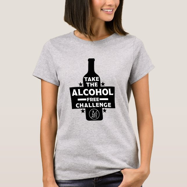  Alcohol Free And Sober T-Shirt (Front)