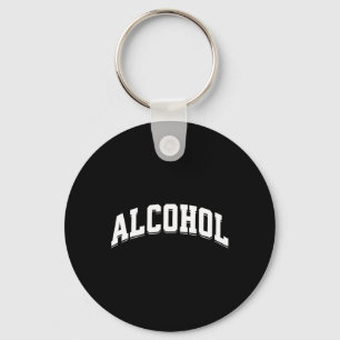 Alcohol Funny Drinking Preppy Aesthetic Beer Wine Key Ring