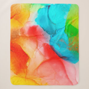 Alcohol ink abstract background, macro photoabstra sherpa blanket