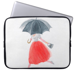 Alcohol Ink Abstract. Bleached Mineral Vintage. Br Laptop Sleeve