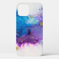 Alcohol Ink Art. Abstract painting. Alcohol Ink ba