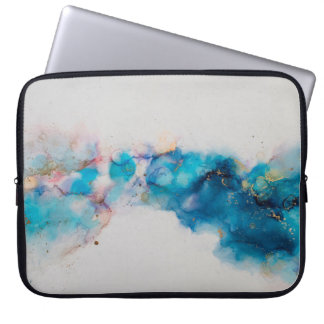Alcohol Ink Art. Abstract painting. Alcohol Ink ba Laptop Sleeve