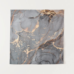 Alcohol ink colours translucent. Abstract multicol Tapestry