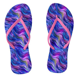Alcohol Ink Flip Flops
