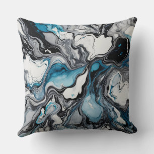 Alcohol Ink Inspired Cushion