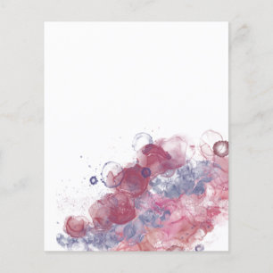 Alcohol Ink Pink Drops