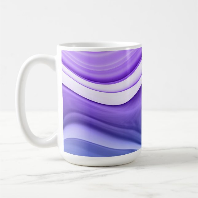 Alcohol Ink Set Corn Flower Digital Paper-40818 Coffee Mug (Left)