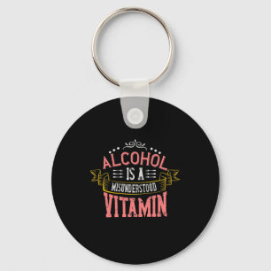 Alcohol Is A Misunderstood Vitamin Key Ring