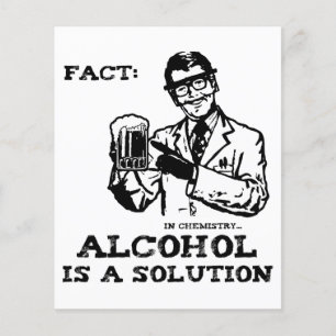 Alcohol is a Solution in Chemistry Retro