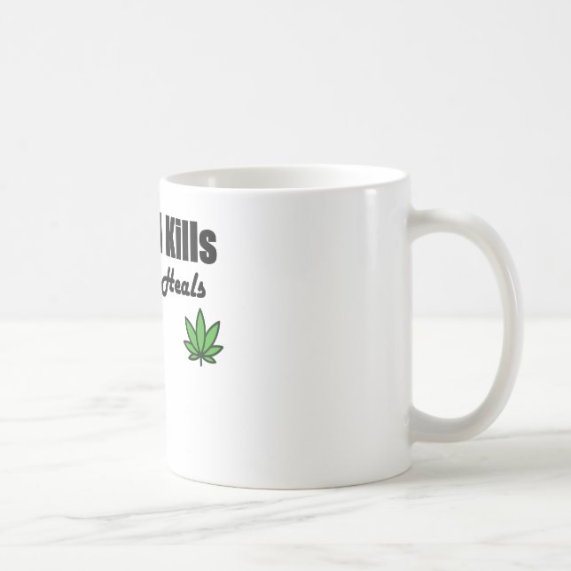 Alcohol Kills Cannabis Heals Mug (Right)