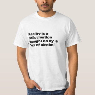 alcohol t shirt quote white