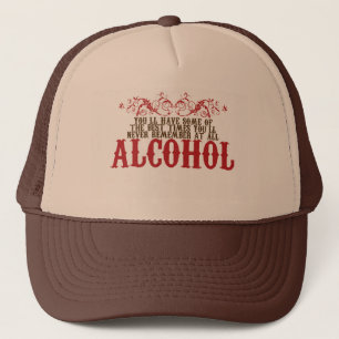 Alcohol Trucker Hat