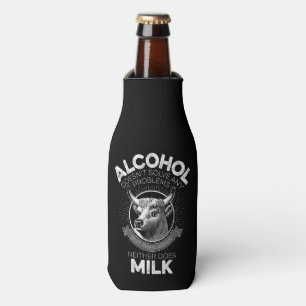 Alcohol vs. Milk Bottle Cooler