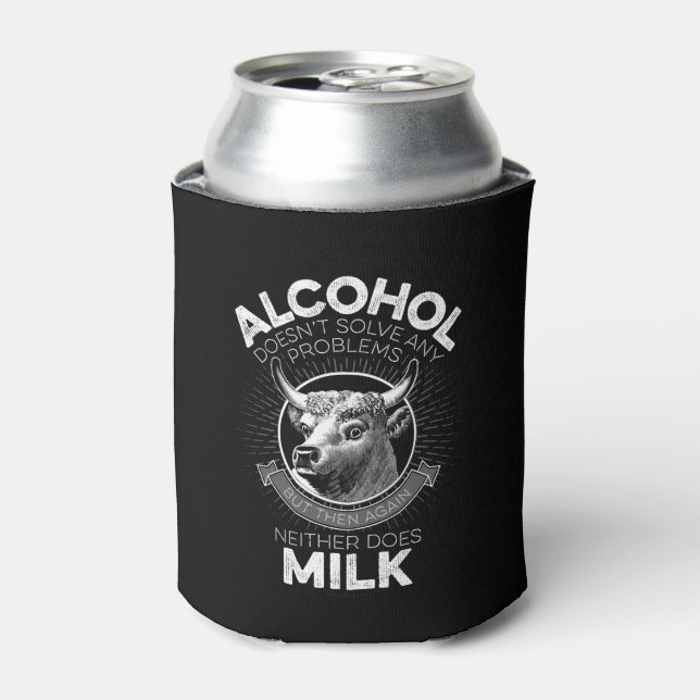 Alcohol vs. Milk Can Cooler (Can Front)