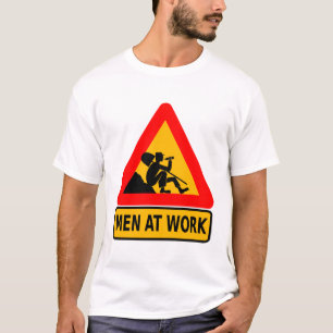 alcoholism-Men at work T-Shirt
