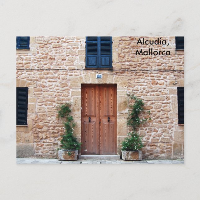 Alcudia, Mallorca Postcard (Front)