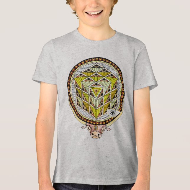 "Aldebaran" (colour) Tri-Blend Shirt (Front)