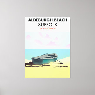 Aldeburgh Beach Suffolk Canvas Print