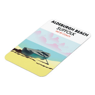 Aldeburgh Beach Suffolk Magnet