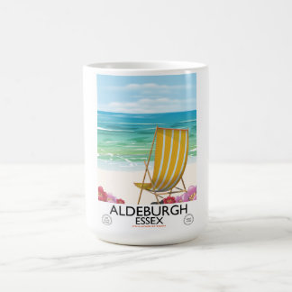 Aldeburgh Essex beach travel poster Coffee Mug