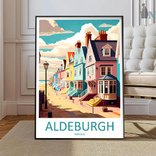 Aldeburgh Travel Print Wall Art Aldeburgh Wall Han