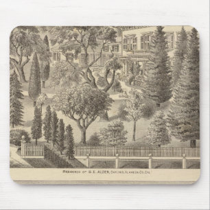 Alden residence, Harmon Tract Mouse Mat
