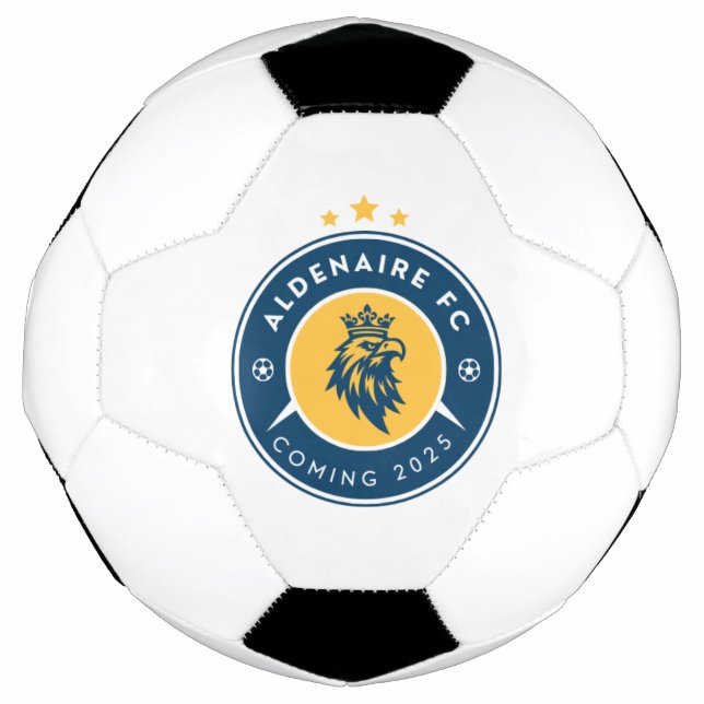 Aldenaire FC Official Soccer Ball - Premium Perfor (Front)
