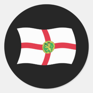 Alderney Flag Sticker