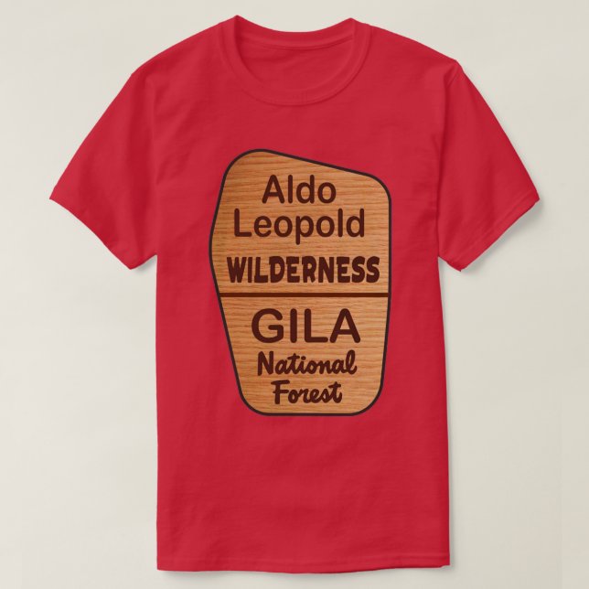 Aldo Leopold Wilderness T-Shirt (Design Front)