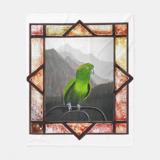 Aldo My Amazon Parrot Fleece Blanket