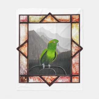 Aldo My Amazon Parrot Fleece Blanket