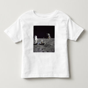 Aldrin Looks Back at Tranquillity Base Toddler T-Shirt
