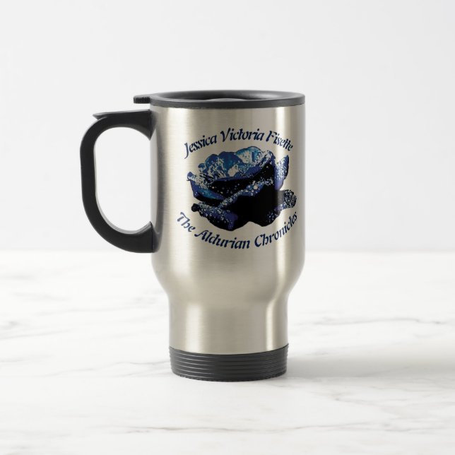 Aldurian Rose Travel/Commuter Mug (Left)