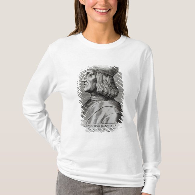 Aldus Manutius T-Shirt (Front)