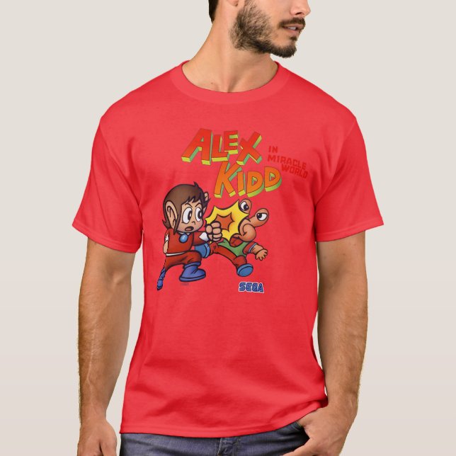 Ale Kidd fight SEGA Master System video game gift T-Shirt (Front)
