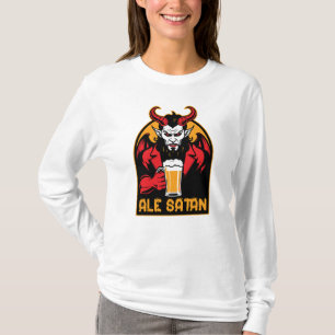 Ale Satan - Beer Drinking T-Shirt