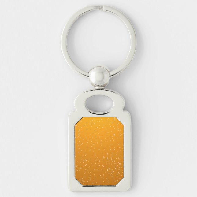 Ale with Tiny Bubbles Background Art Key Ring (Front)