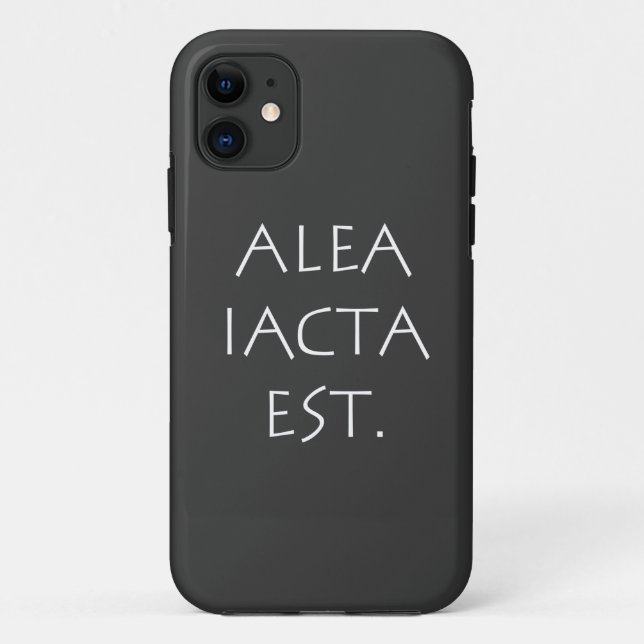 Alea Iacta Est Case-Mate iPhone Case (Back)
