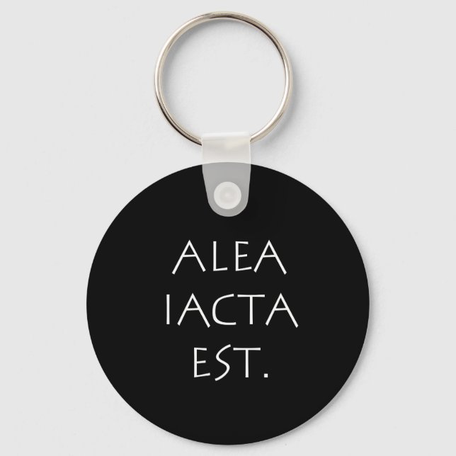 Alea Iacta Est Key Ring (Front)