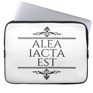 Alea Iacta Est Laptop Sleeve