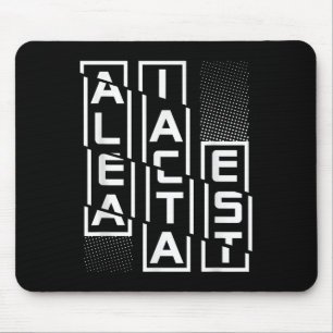 Alea Iacta Est Latin Phrase Language Motivation Sa Mouse Mat