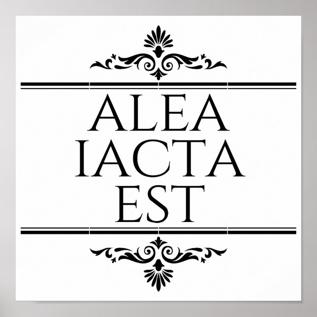 Alea Iacta Est Poster (Front)