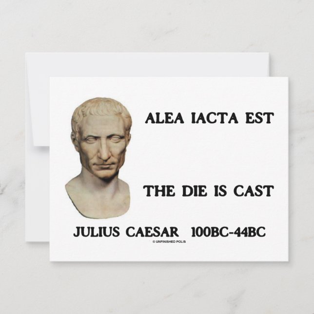 Alea Iacta Est - The Die Is Cast (Front)