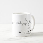 Alea peptide name mug (Front Right)
