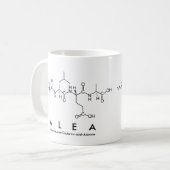 Alea peptide name mug (Front Left)