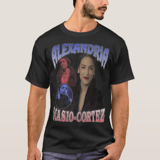 Aleandria OcasioCortez Vintage Rap Bootleg Style  T-Shirt